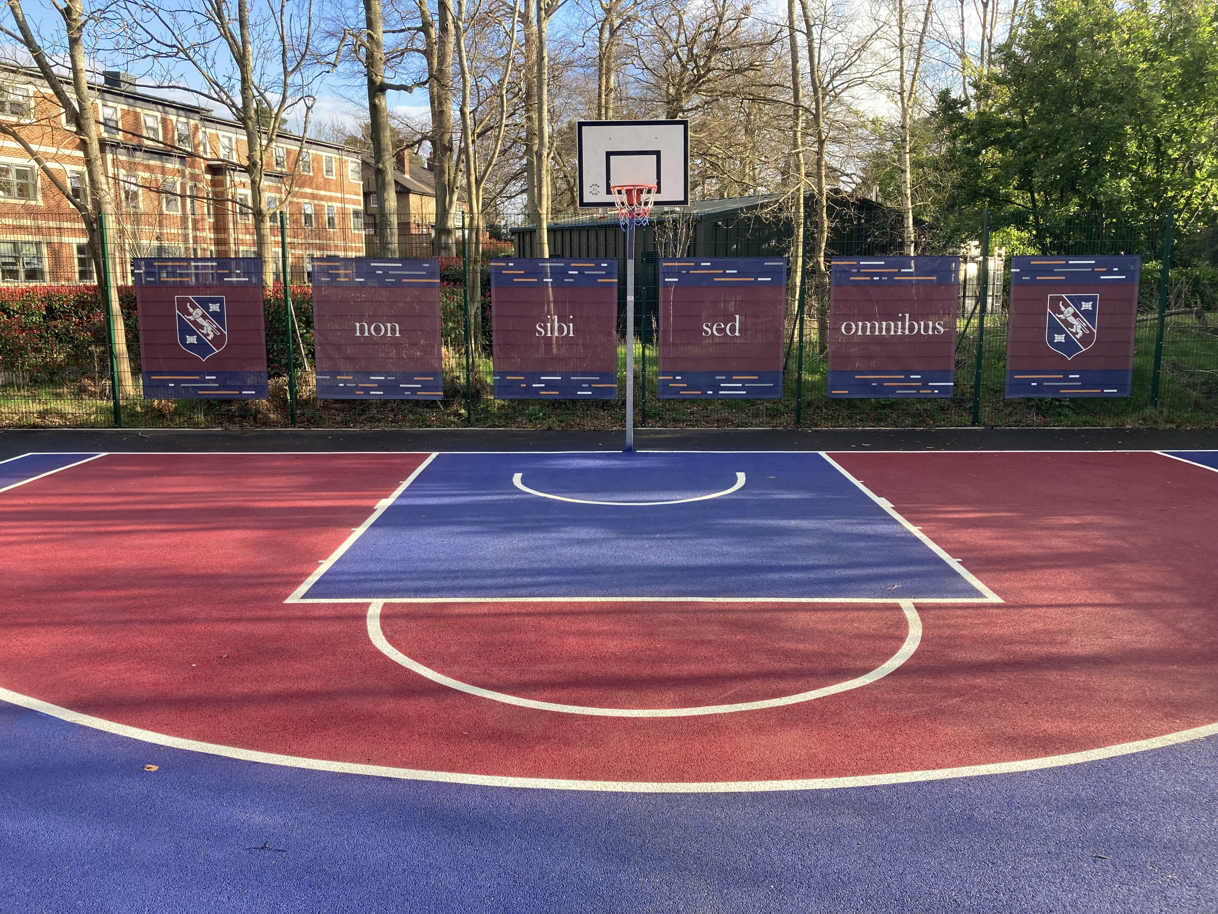 Outdoor Basketball Court