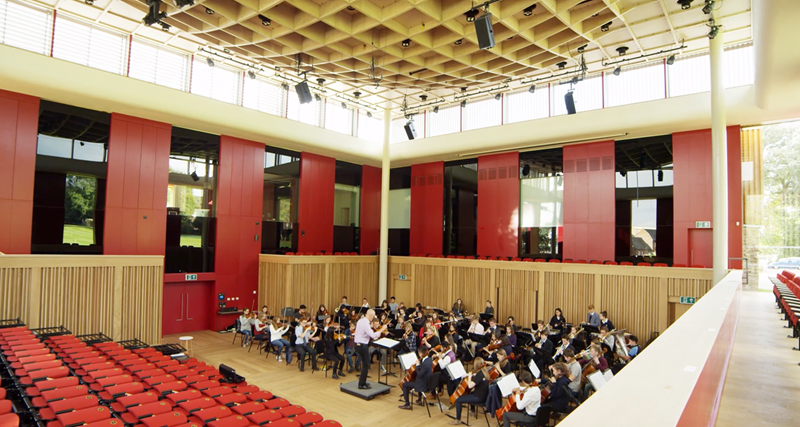 Orchestra in Cedars Hall