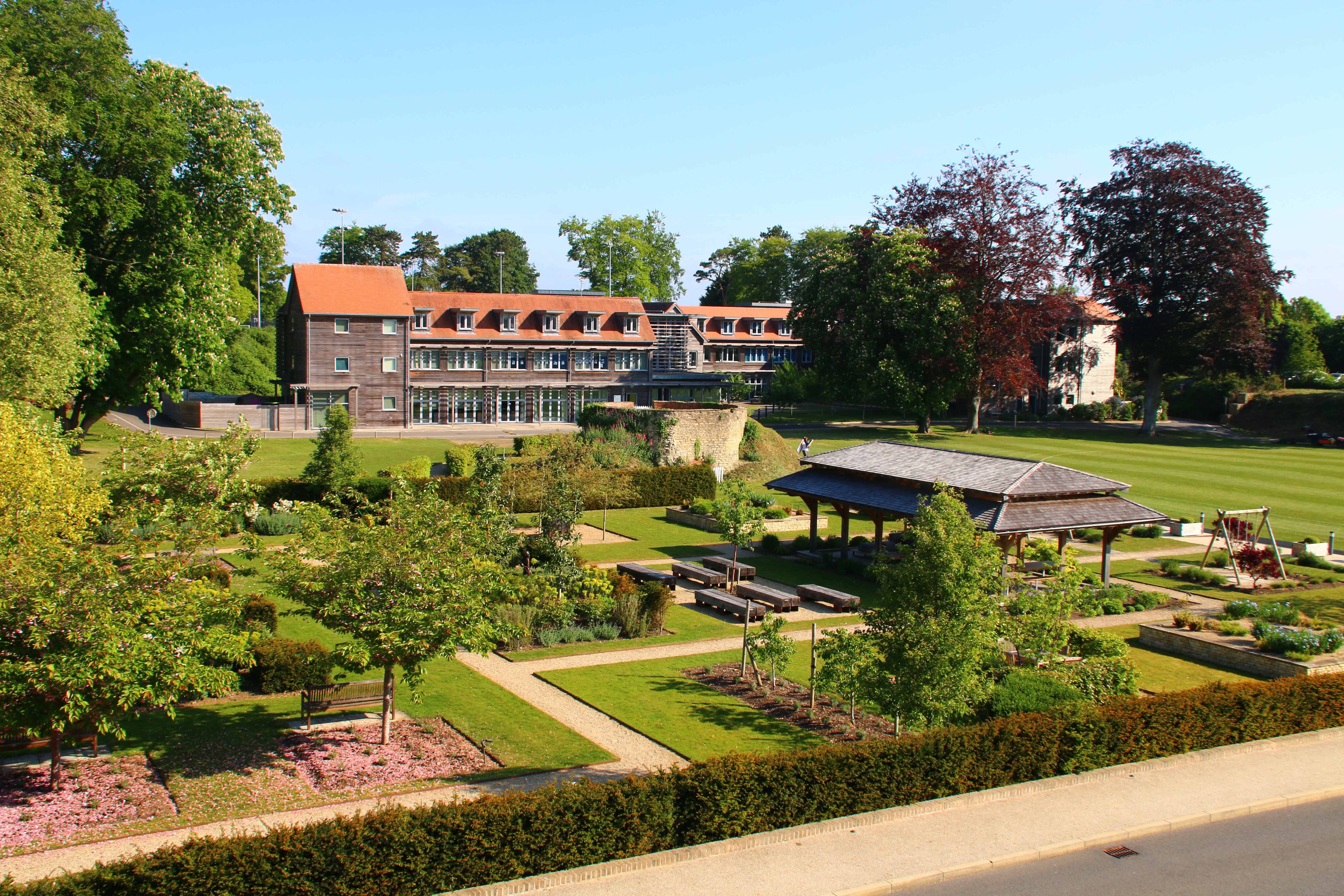 Lime Kiln Garden view
