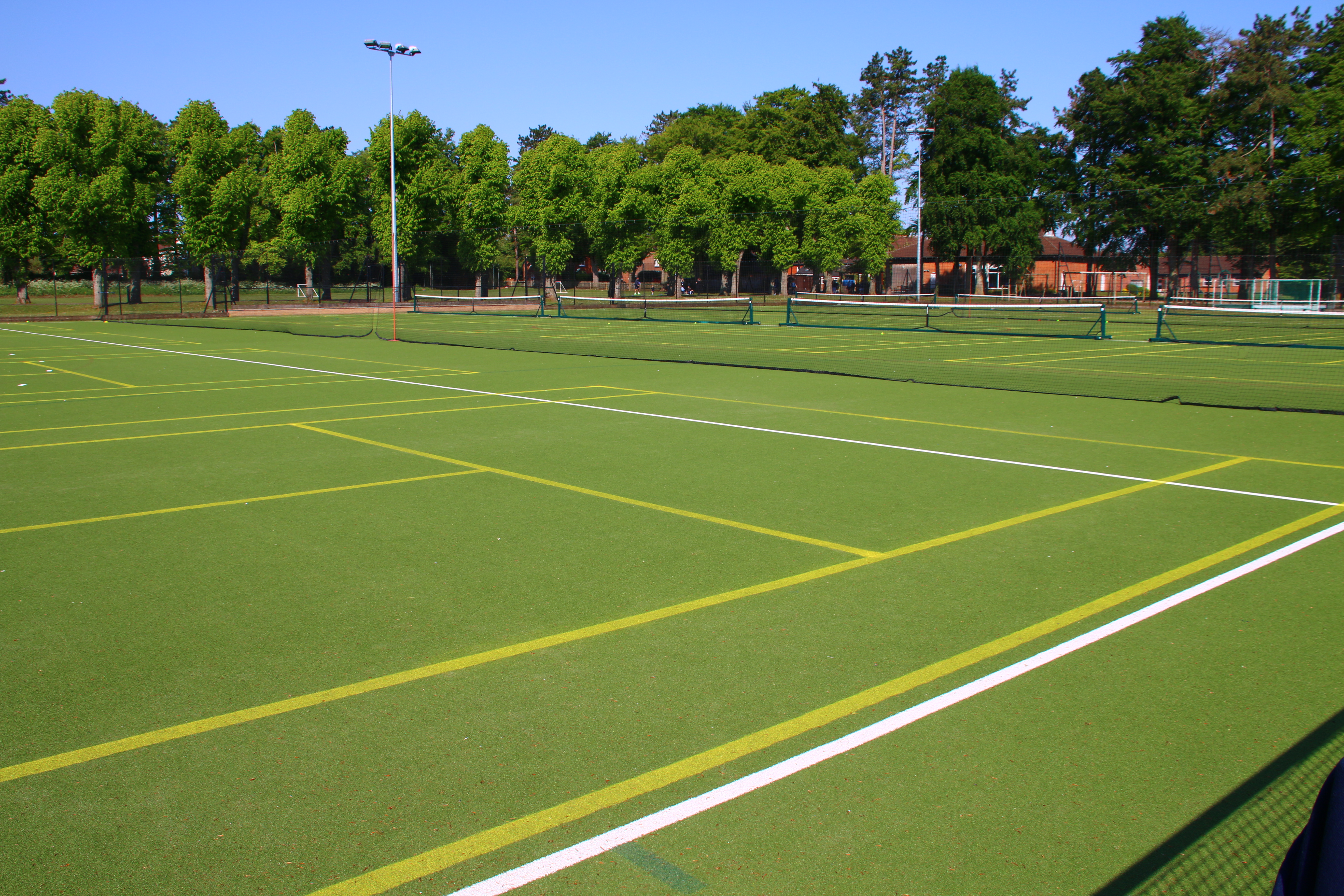 Floodlit Astro Turf