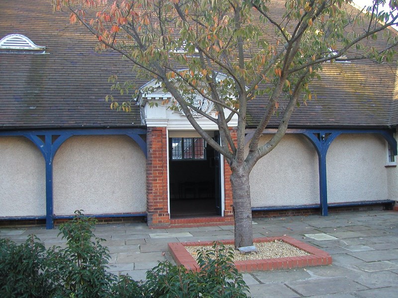 The Music school courtyard