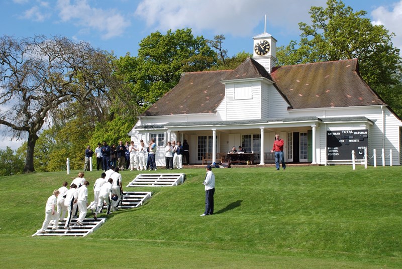 Cricket pavilion